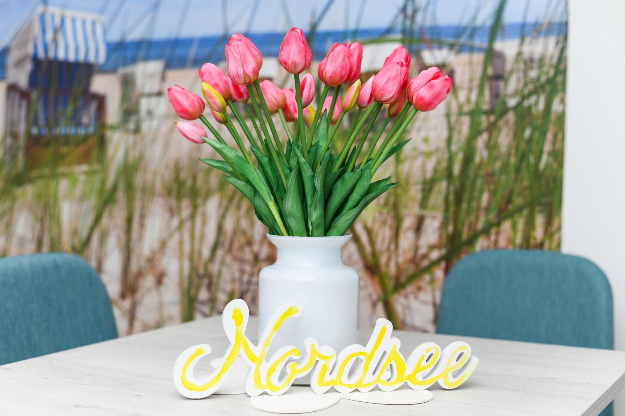 Haus Strandkorb Mit Fruehstuecksoption Bensersiel Exterior foto